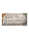 ForHome Ριχτάρι Τριθέσιου Καναπέ Chenille 180x280εκ. Γκρί LUGB25-C8-180280-11
