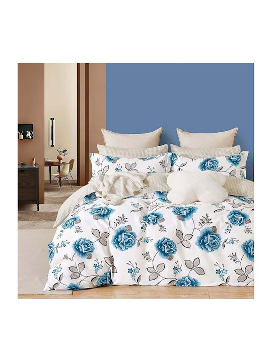 Pucioasa Bettbezug-Set Doppelbett mit 2 Kissenb...