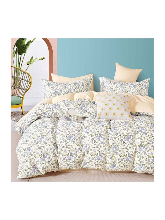 Pucioasa Bettbezug-Set Doppelbett mit 2 Kissenb...