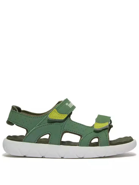 Timberland Παιδικά Πέδιλα Perkins Row Πράσινα