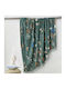 Cotton Club Κουβέρτα Υπέρδιπλη με Κρόσσια 220x240εκ. Green