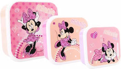 Minnie Mouse Детска Кутия За Храна Розова