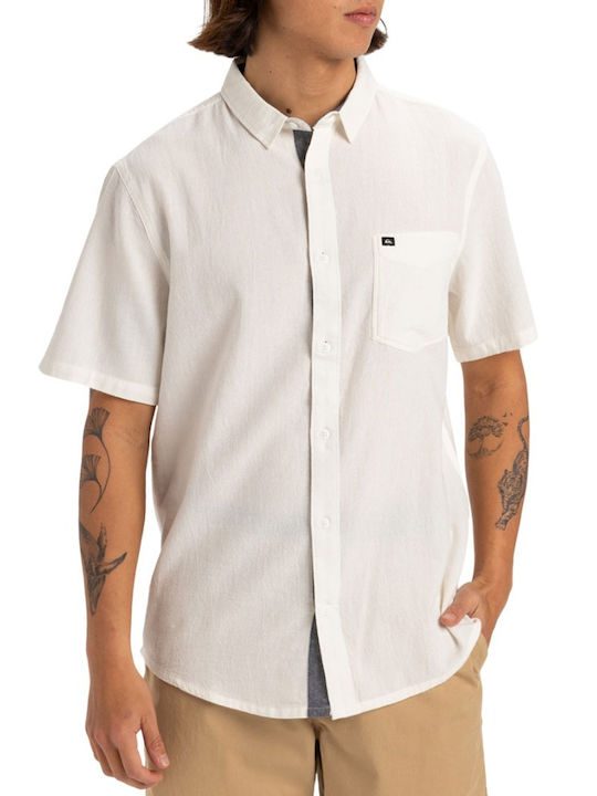 Quiksilver Time Box Μακρυμάνικo Βαμβακερό Πουκά...