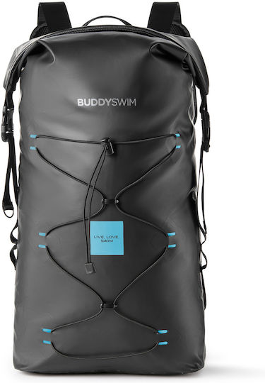 Buddyswim Στεγανός Σάκος Πλάτης 30lt Μαύρος