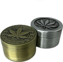 Τριφτησ-grinder Μεταλλικος 40χ26mm Cannabis