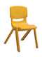 Chair Yellow 32x40x54cm