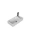 Cerastyle Επικαθήμενος Νιπτήρας Πορσελάνης 50x25x15cm Λευκό