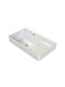 Cerastyle Επικαθήμενος Νιπτήρας Πορσελάνης 65x38x12cm Λευκό
