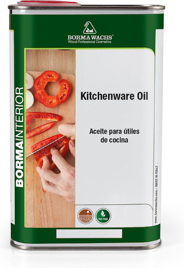 Borma Wachs Kitchenware Βερνίκι Εμποτισμού Νερού Άχρωμο Σατινέ 1lt