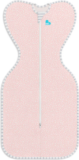 Love to Dream Ανοιξιάτικος Υπνόσακος Swaddle Up 1 tog Pink Dot