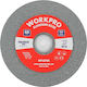 Grinding Stone for Double Wheel 150x20x32mm Coarse No.60 Wp407101 Workpro Card Qty.5.00