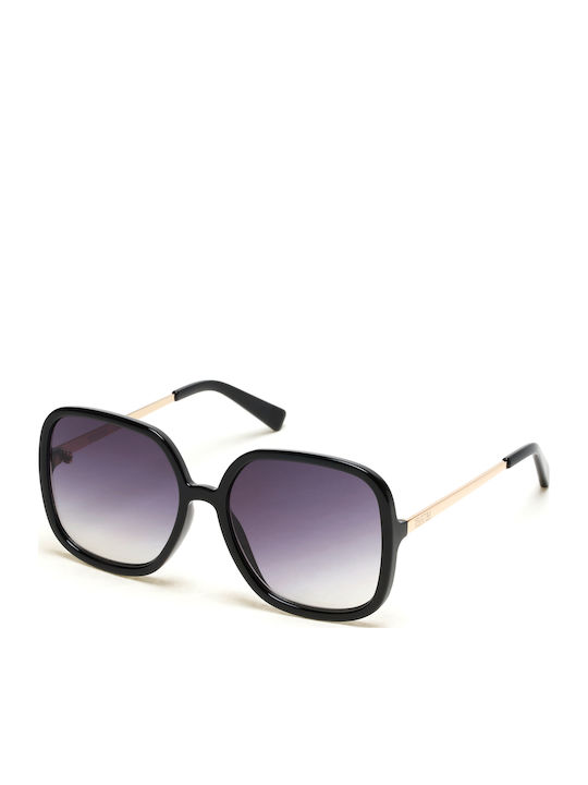 Kenneth Cole Γυναικεία Γυαλιά Ηλίου με Μαύρο Σκελετό και Γκρι Ντεγκραντέ Φακό