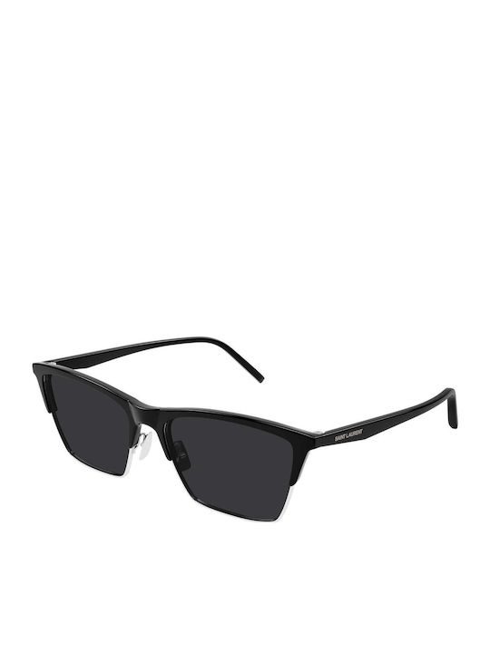 Ysl Men's Sunglasses with Black Frame and Black...