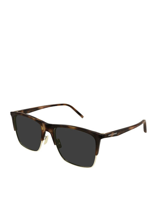 Ysl Men's Sunglasses with Brown Tartaruga Frame...