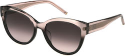Escada Sunglasses Brown with Acetate Frame & Brown Lens