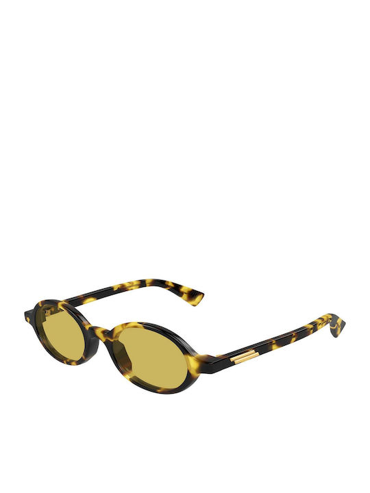 Bottega Veneta Unisex Γυαλιά Ηλίου με Καφέ Ταρτ...