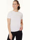 Damen Sportlich T-Shirt Schnell trocknend Weiß