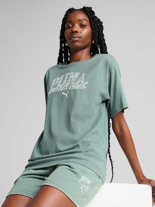 PUMA Damen T-Shirt Green