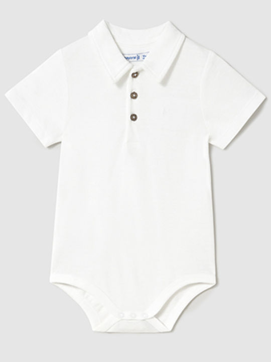 Mayoral Short-Sleeved White