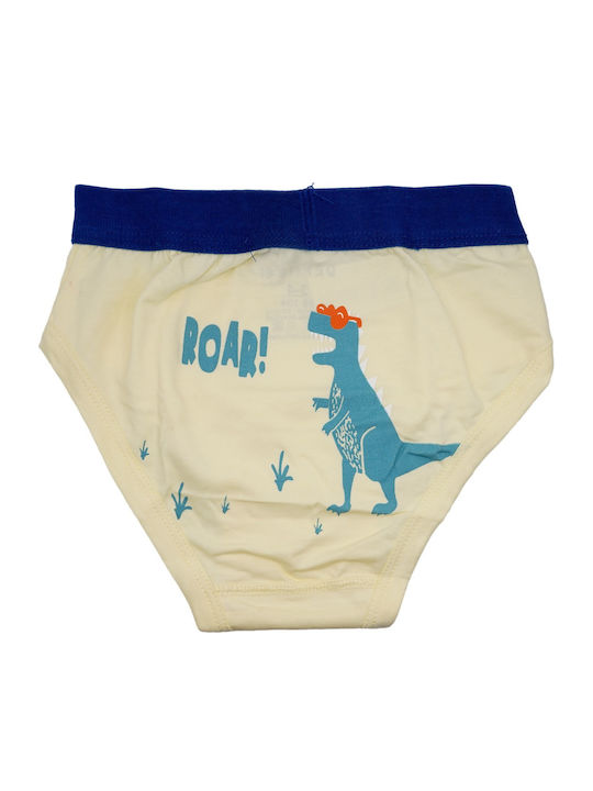 Defne Baby Roar In Yellow Kids' Brief Yellow