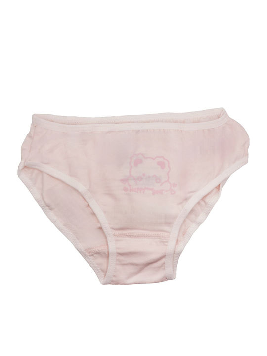 Defne Baby Pink Happy Bear Παιδικό Βρακάκι Pink