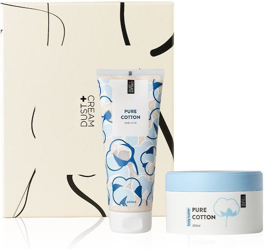 Dust+Cream Cotton Σετ Περιποίησης για Ενυδάτωση 2τμχ