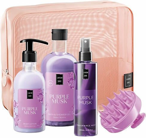 Lavish Care Musk Σετ Περιποίησης για Ενυδάτωση & Καθαρισμό Σώματος 3τμχ