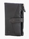 Leather Women's Wallet Classic Black