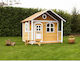 Multifunctional Wooden Kids Playhouse Garden 202x191x180cm