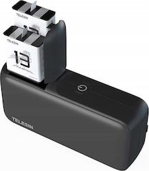 Φορτιστής Usb Type-c Usb-c + Powerbank 10 000 Mah Gopro Hero 13 Black S0-pb-01-tgp