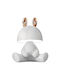 Elmark LED Kinder Dekorative Lampe Weiß 22x17x27εκ.