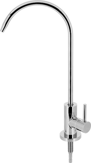 Qf-705 Chrome Water Filter Faucet 100% Stainless Steel 1/4"