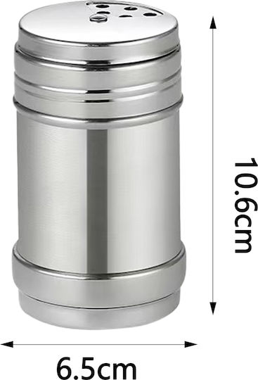 ForHome Salzstreuer/Pfefferstreuer Metall 1Stück ForHome Salzstreuer/Pfefferstreuer Metall 1Stück