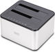 Digitus Dockingstation für 2 Festplatten SATA 3.5" / 2.5" mit USB 3.0 Verbindung (DA-71540-2)