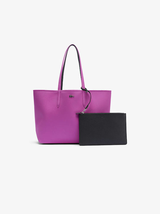 Set Women's Bag Shopper Shoulder Purple