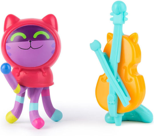 Spin Master Gabby's Dollhouse Daniel James DJ Cat & Cello Daniel James DJ Cat & Cello Age 3+ (Miscellaneous Designs)