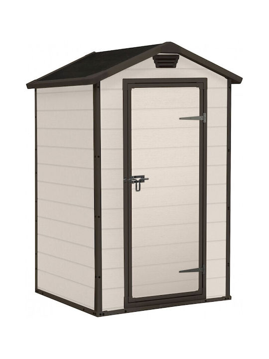 Manor Plastic Garden Warehouse Beige L128xW94xH...