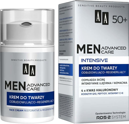AA Advanced Care Intensive Feuchtigkeitsspendende Männer-Gesichtscreme Tag 50ml
