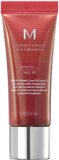 Missha Perfect Cover BB No 19 Cool Ivory Cream Face Day with SPF42 20ml