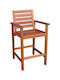 Hölzernes Gartenhocker Außeneinsatz Kirsche 64x63x114cm