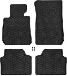 Carro 247464 Rubber Mats BMW Series 3 E90 Sedan E91 Wagon 2004-2012 4 Pieces Black Carro 247464 Rubber Mats BMW Series 3 E90 Sedan E91 Wagon 2004-2012 4 Pieces Black