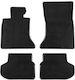 Carro 247466 Rubber Mats BMW Series 5 F10 Sedan F11 Wagon 2013-2017 4 Pieces Black
