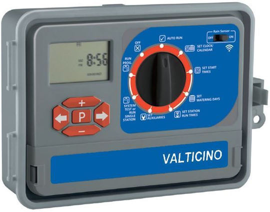 Valticino Bewässerungsprogrammierer Tabelle Elektrisch 16 Stopps mit Wi-Fi