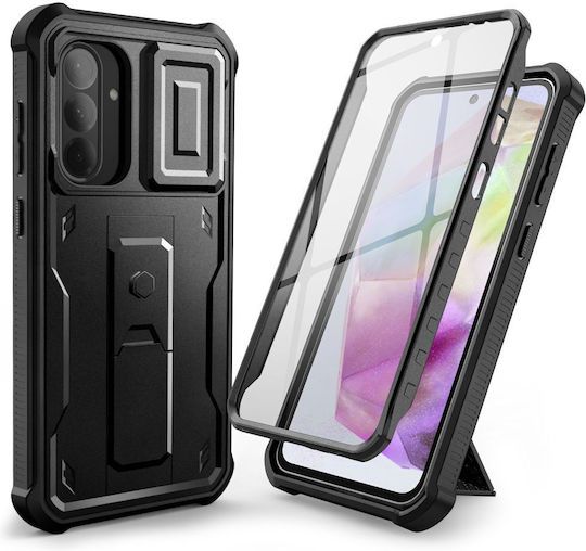 Tech-Protect Cam+ 360 Vollschutz Kunststoff Schwarz (Samsung Galaxy A36 5G)
