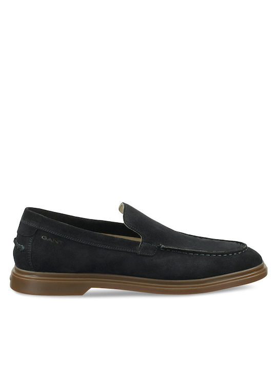 Gant Δερμάτινα Ανδρικά Loafers σε Μπλε Χρώμα