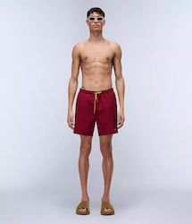 Napapijri Men's Swimwear Shorts Burgundy