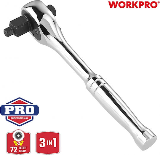 WorkPro Καστάνια 72 Δοντιών Μήκους 5.08εκ.