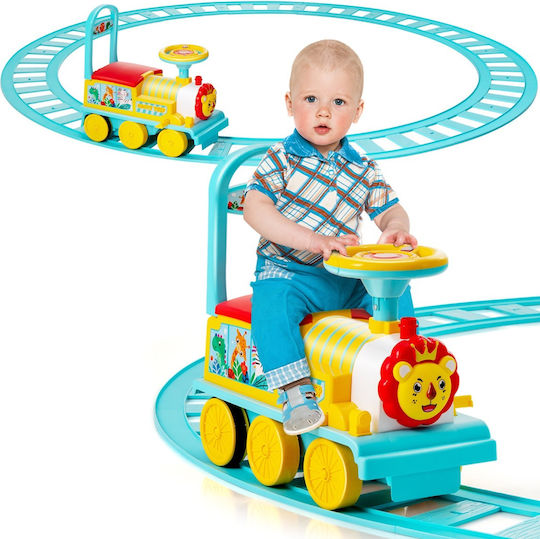 Costway Lauflernhilfe Ride On TQ10089DE-BL Mehrfarbig