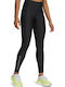 Training Damen Gekürzte Leggings Für Formendefinition Schwarz