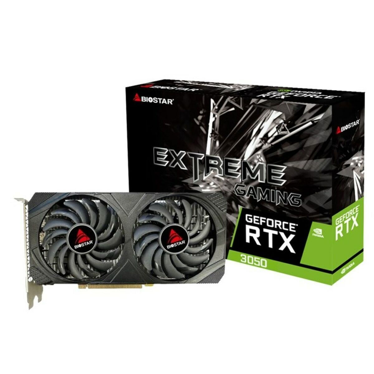 Biostar GeForce RTX 3050 6GB GDDR6 Κάρτα Γραφικών